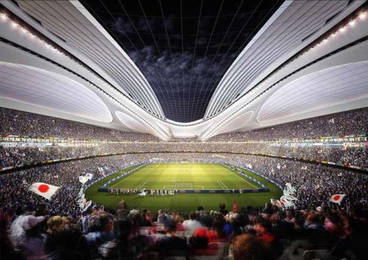 First Look At The 2020 Olympic Stadium