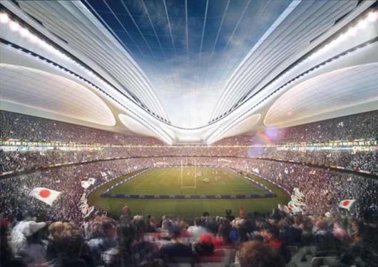 First Look At The 2020 Olympic Stadium