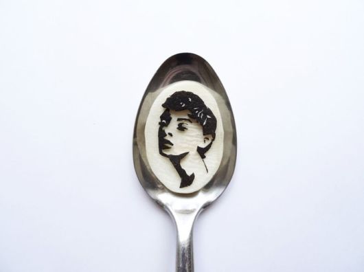 Creative Food Art On Spoons