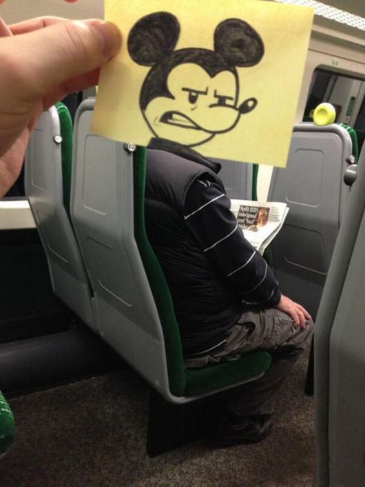 Creative Way To Spend Time On A Train