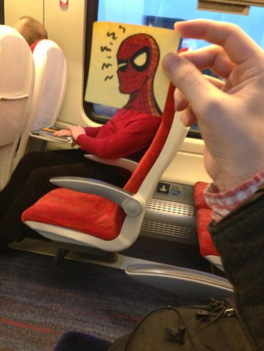 Creative Way To Spend Time On A Train