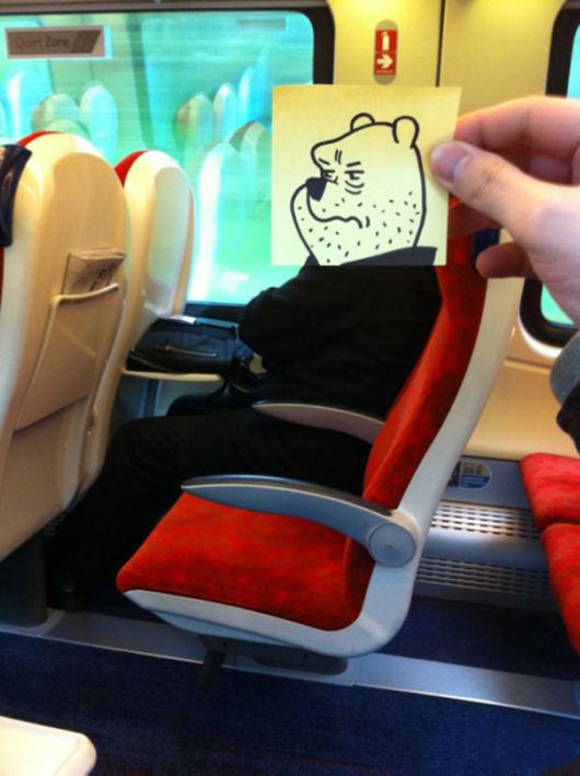 Creative Way To Spend Time On A Train