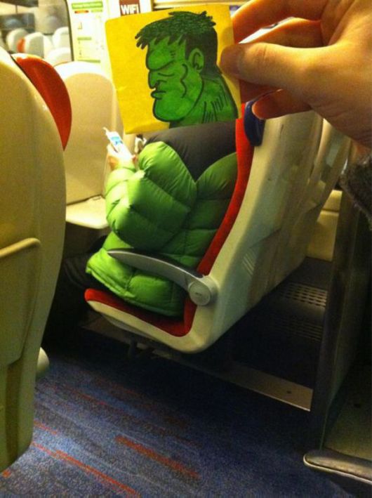 Creative Way To Spend Time On A Train