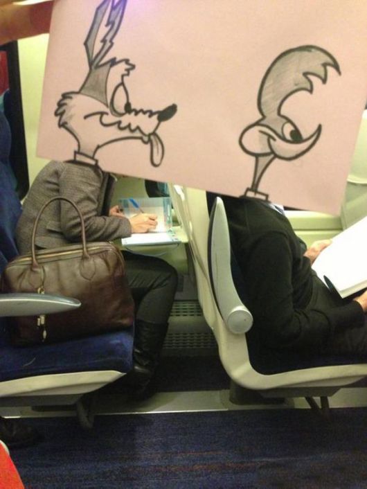 Creative Way To Spend Time On A Train