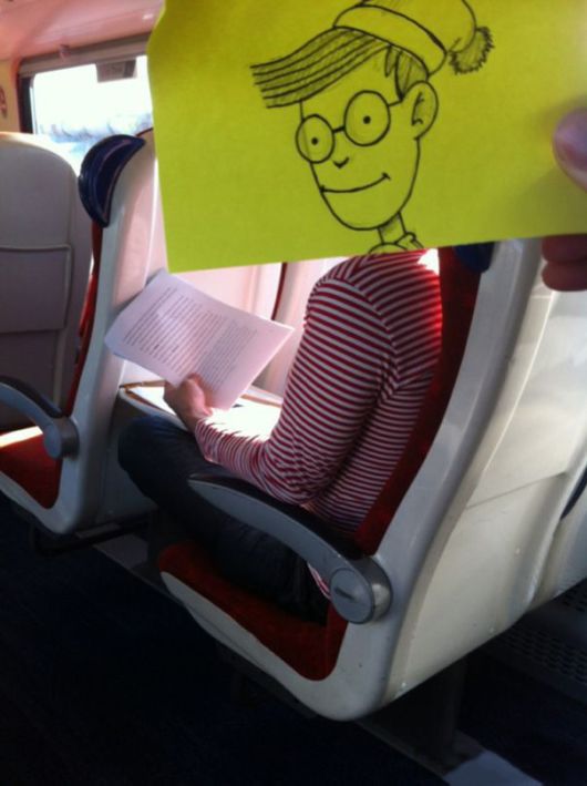 Creative Way To Spend Time On A Train