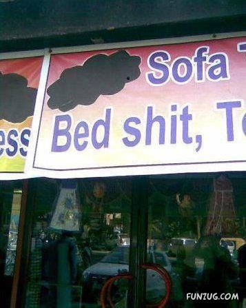 Absolutely Hilarious Spellings At Various Places