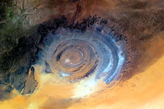 The Richat Structure - Eye Of The Sahara Desert