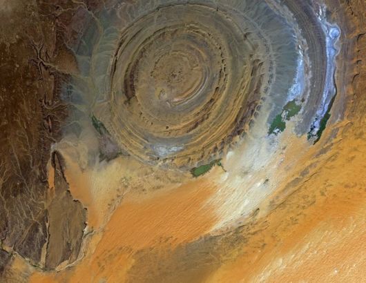 The Richat Structure - Eye Of The Sahara Desert