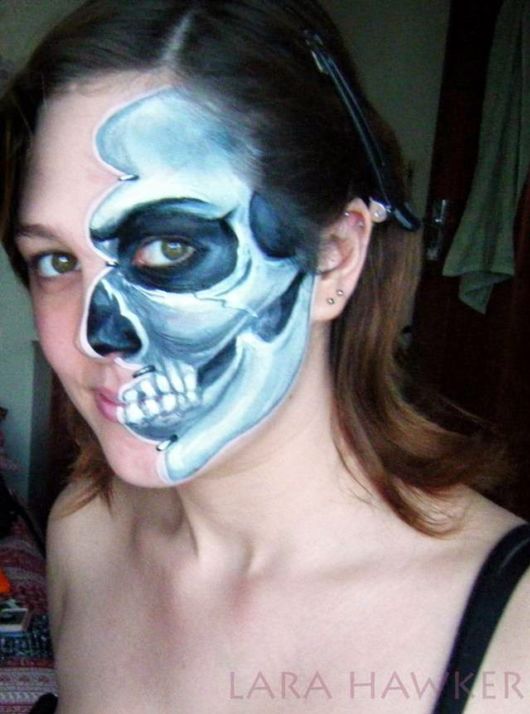 Amazing Face Paintings By Lara Hawker  