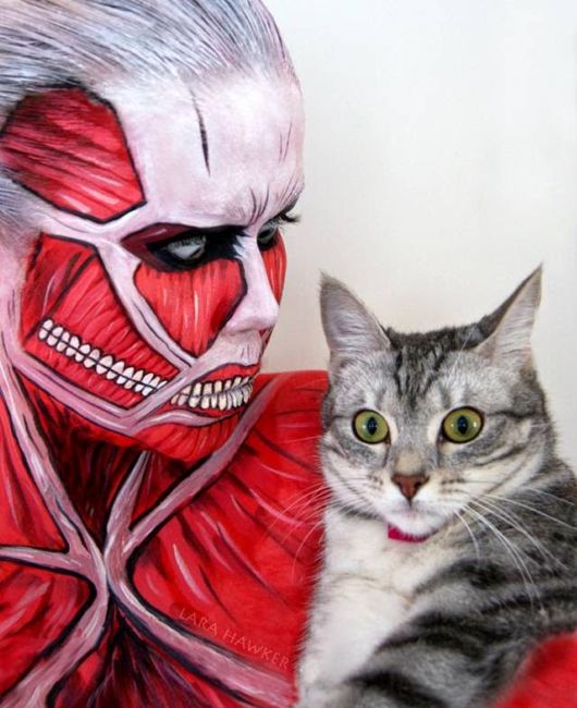 Amazing Face Paintings By Lara Hawker  