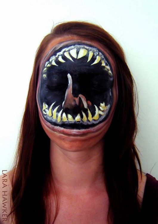 Amazing Face Paintings By Lara Hawker  