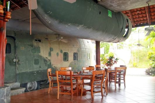 El Avion Airplane Restaurant In Costa Rica