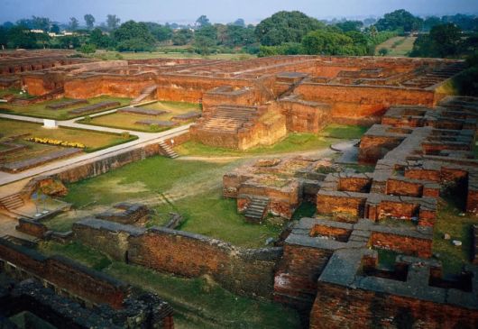 The Nalanda University Ruins, Bihar (India)