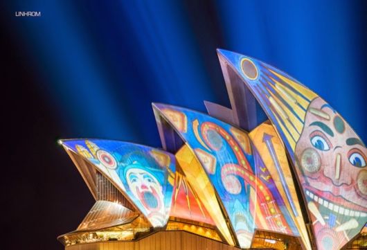 Festival Of Music And Light In Sydney, Australia
