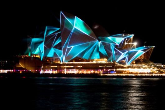 Festival Of Music And Light In Sydney, Australia