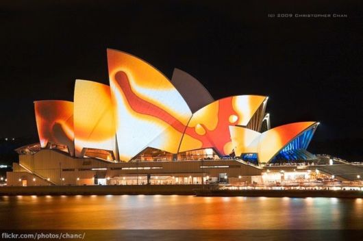 Festival Of Music And Light In Sydney, Australia