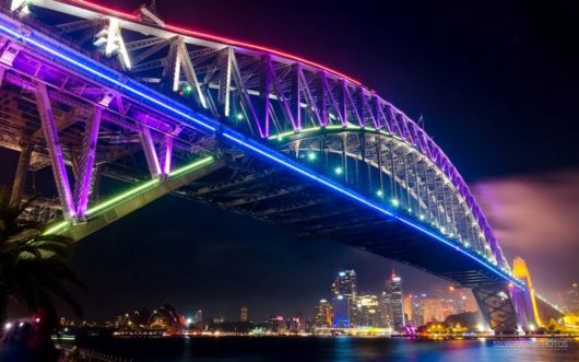 Festival Of Music And Light In Sydney, Australia