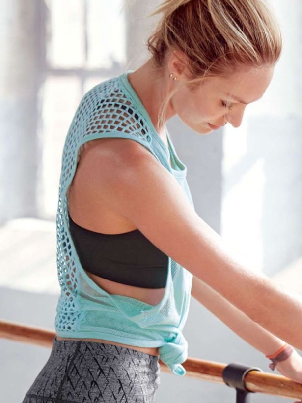 Candice Swanepoel For VSX Shoot